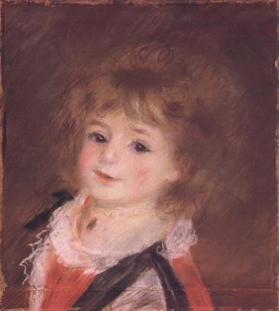 Kopf eines Kindes von Pierre Auguste Renoir